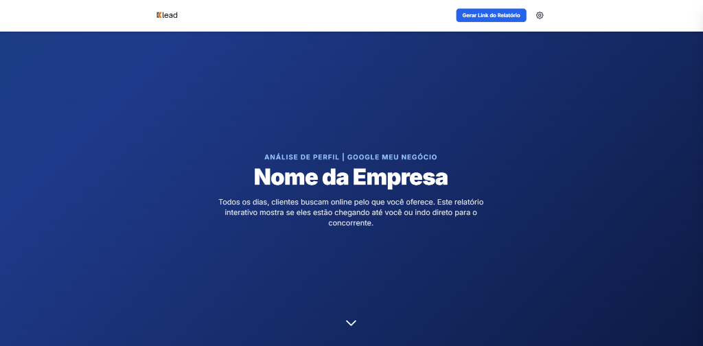 KLead Gerador de Relatórios