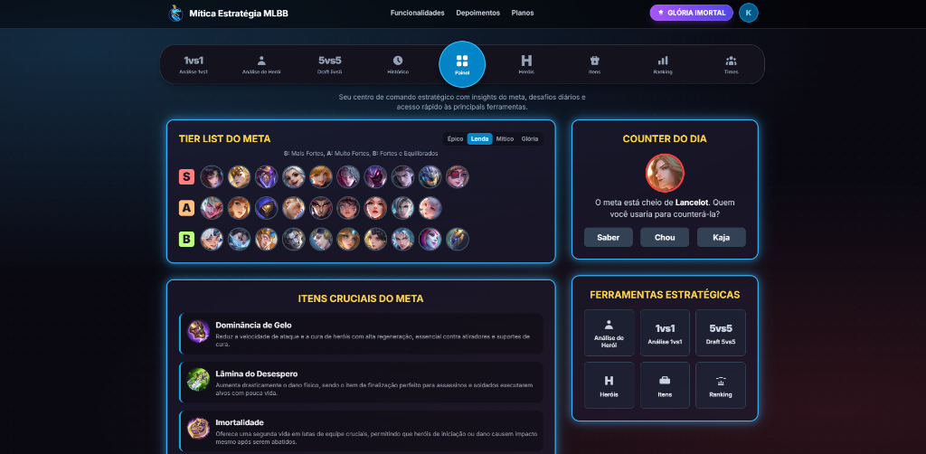 Mítica Estratégia MLBB